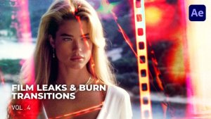 Videohive Film Leaks & Burn Transitions VOL. 4 | After Effects Elements template preview