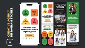 Videohive Creative Agency Instagram Stories 47564524 Product Promo template preview