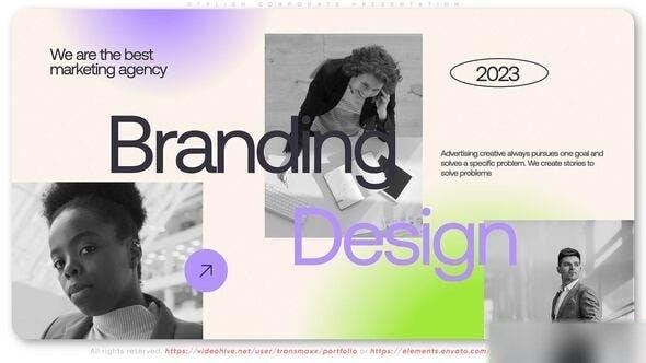 Videohive Stylish Corporate Presentation Openers template preview