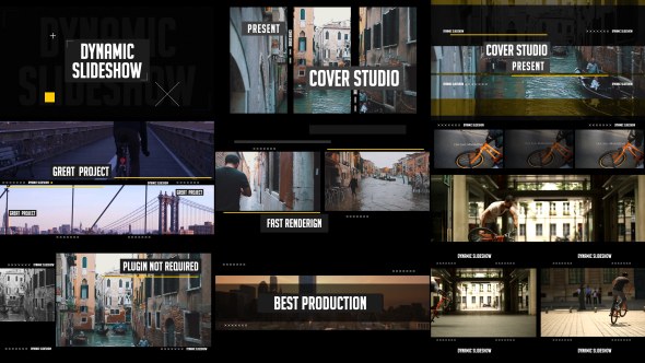 Videohive Dynamic Promo 13087207 Video Displays template preview