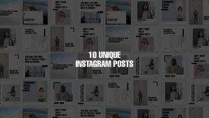 Videohive Instagram Posts Pack 3 Product Promo template preview