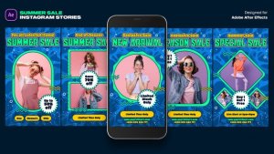 Videohive Summer Sale Instagram Stories 46643168 Product Promo template preview