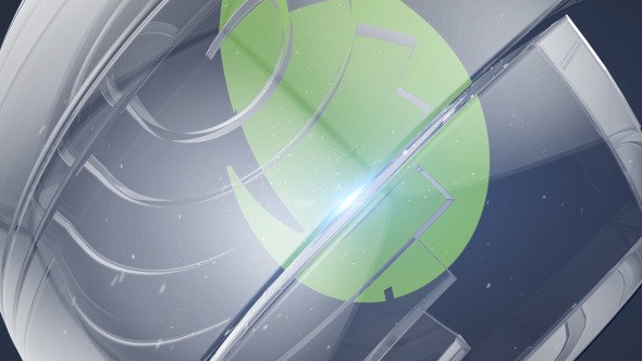 Videohive Glass Sphere Logo Openers template preview