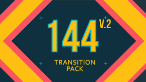 Transitions Pack Video Displays template preview