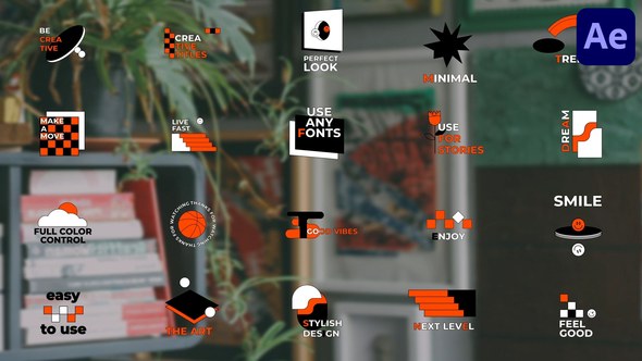 Videohive Stylish Titles for After Effects 46578705 Titles template preview