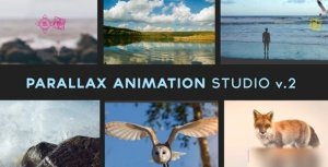 Videohive Parallax Animation Studio - After Effects Templates Video Displays template preview