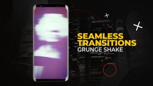 Videohive Vertical Grunge Shake Transitions | After Effects Elements template preview