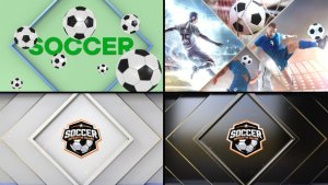 Videohive Soccer Bumper Logo Stings template preview