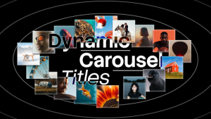 Videohive Dynamic Carousel Titles Titles template preview