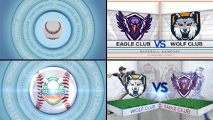 Videohive Baseball VS 2 Logo Stings template preview