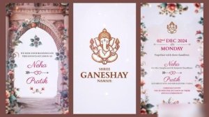 Videohive Traditional Indian Wedding Invitation Openers template preview