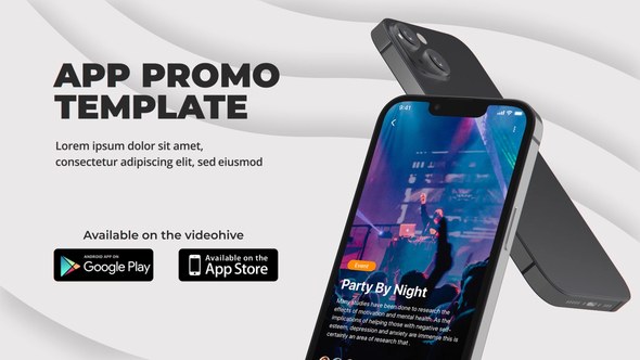 Videohive Clean App Promo | Phone 13 Product Promo template preview