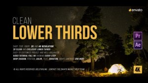 Lower Thirds 2.3 Video Displays template preview