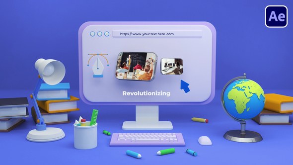 Videohive Education Logo 56782955 Openers template preview