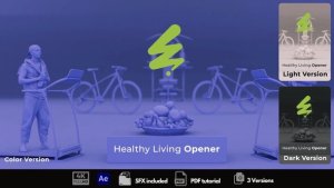 Videohive Healthy Living Opener Openers template preview