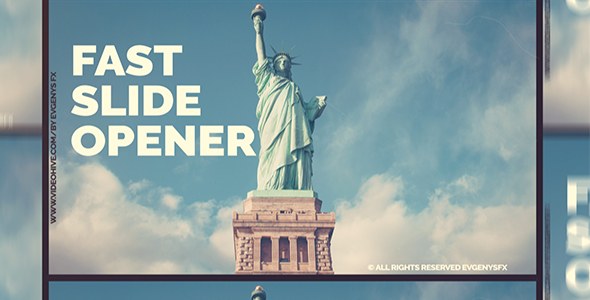 Videohive Fast Slide Opener 20274347 Openers template preview