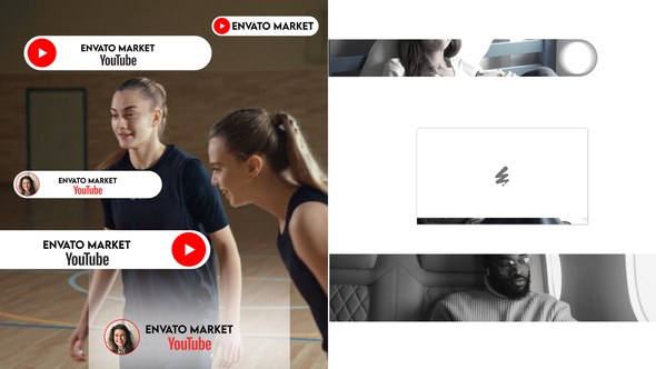 Videohive Minimal Transition & Lower Thirds Pack Broadcast-packages template preview