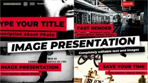 Videohive Image Presentation Video Displays template preview