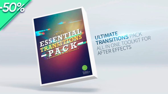 Transitions Video Displays template preview