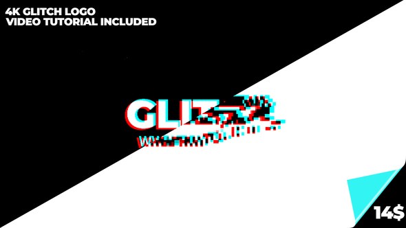 Videohive Glitch Logo 23369813 Logo Stings template preview