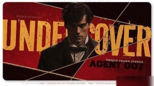 Videohive Undercover Agent - Media Opener Openers template preview