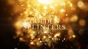 Videohive Golden Splinters Openers template preview