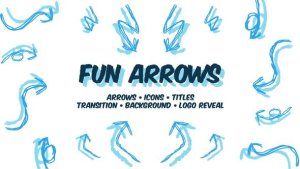 Videohive Fun Arrows - Hand Drawn Pack Elements template preview
