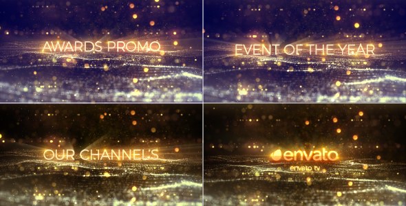 Videohive Award Show Titles Openers template preview