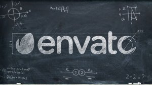 Videohive Chalkboard Math Logo Logo Stings template preview