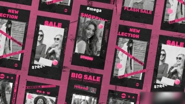 Videohive Modern Sales Stories Openers template preview