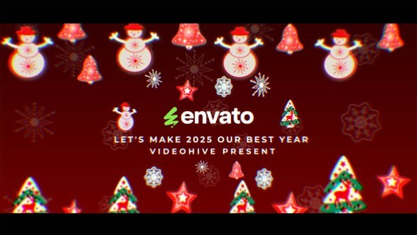 Videohive Christmas Logo Intro 56001920 Openers template preview