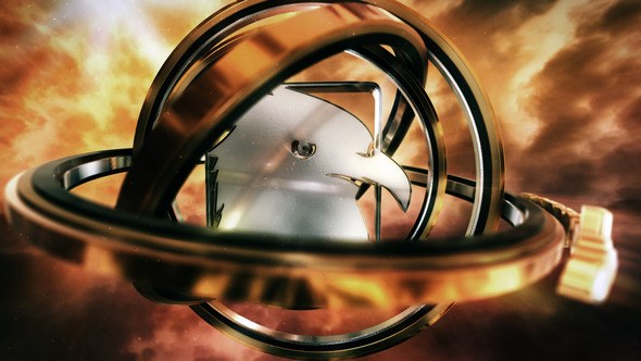 Videohive Clouds & Rings Logo Logo Stings template preview