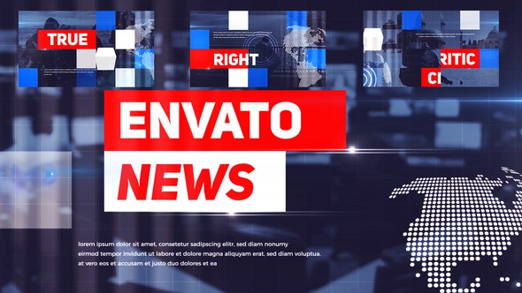 Videohive News Opener 23375397 Broadcast-packages template preview