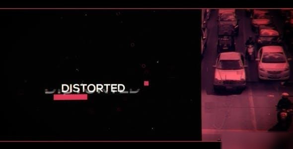 Videohive Colourful Urban Glitch Openers template preview
