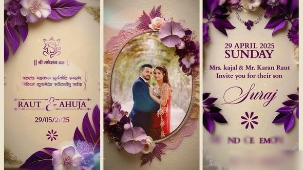 Videohive Wedding Invitation 57795883 Openers template preview