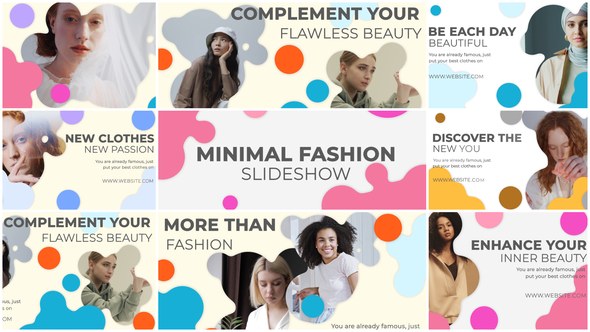 Videohive Minimal Fashion Slideshow 47706342 Broadcast-packages template preview