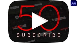 Videohive Youtube Subscribers | After Effects Elements template preview