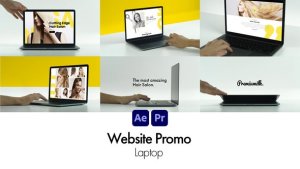 Videohive Website Promo Laptop Product Promo template preview
