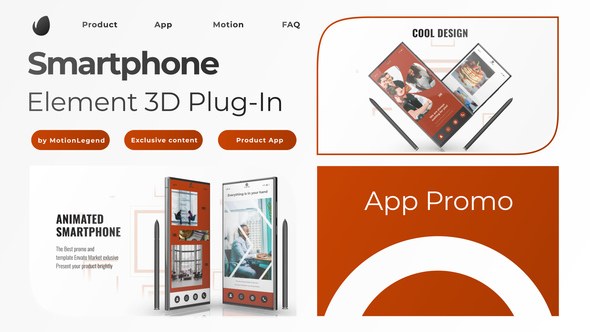 Videohive App Promo Smart Phone Product Promo template preview