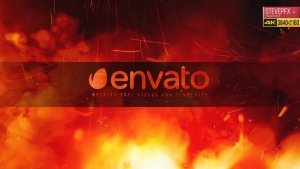 Videohive Fire Logo 38375895 Openers template preview