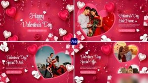 Videohive Valentine's Day Slideshow | Valentine's Day Sale Opener V1 Openers template preview