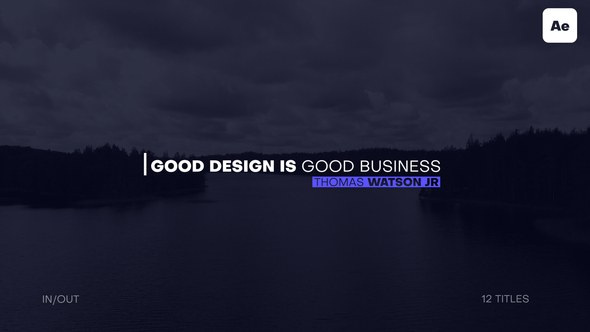 Videohive MInimalism 34392872 Titles template preview