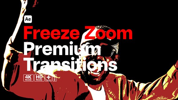 Videohive Premium Transitions Freeze Zoom Elements template preview
