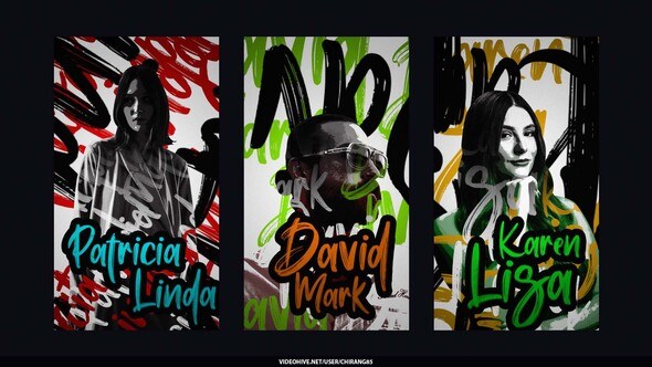 Videohive Type Graphics Stories Broadcast-packages template preview