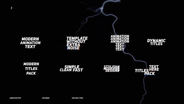 Videohive Animation Text | After Effects 58776610 Titles template preview