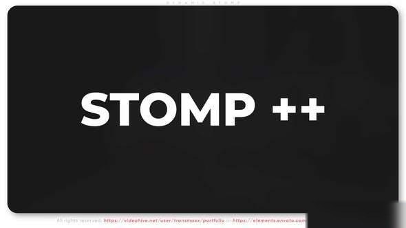 Videohive Dynamic Stomp ++ Openers template preview