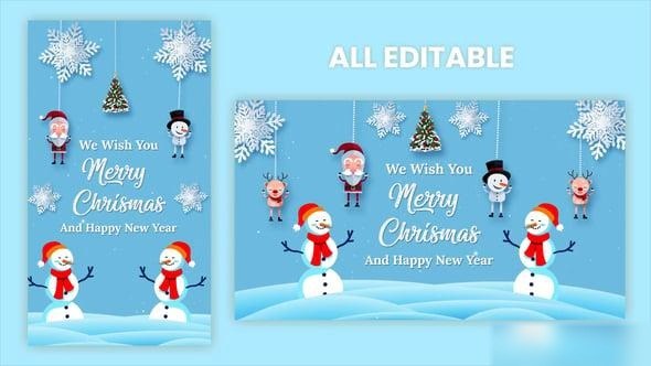 Videohive Merry Christmas 55580544