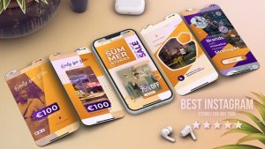 Videohive Vertical Reels Product Promo template preview