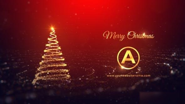 Videohive Christmas Intro 41212299 Logo Stings template preview
