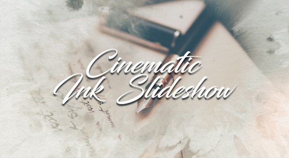 Videohive Cinematic Ink Slideshow 19596414 Openers template preview